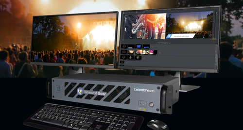 Live Video Streaming Pros Use Wirecast Gear All-in-One Appliance